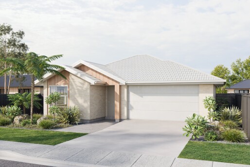 Lot 122 Milns Green   Render New Elevation   Option 3   The Brickery 70 Series 2
