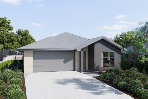 Lot 131 Belfast Subdivision   Render New Elevation   Option 6   The Brickery 70 Series 3