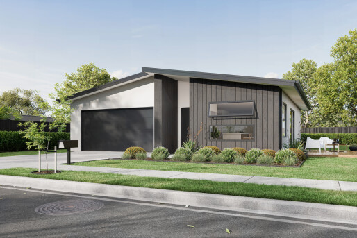 Lot 147 Belfast Subdivision   Render New Elevation Monopitch   Option 3   Rockcote 2 Final