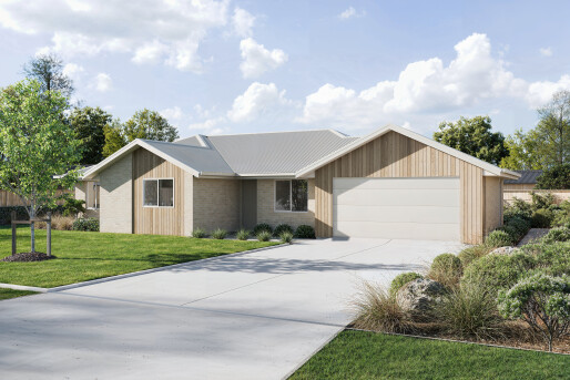 Lot 173 Spring Grove   Render New Elevation L16 MQ The Brickery 70 Series Crevole Final