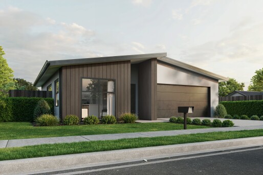 Lot 177 Spring Grove Render New Elevation Monopitch Option 4 Rockcote 2 Final