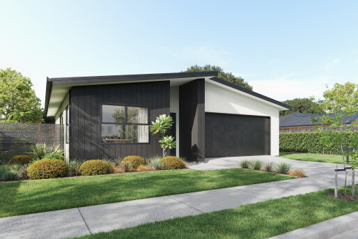 Lot 183 Spring Grove   Render New Elevation Monopitch   Option 5   Rockcote 2 Final