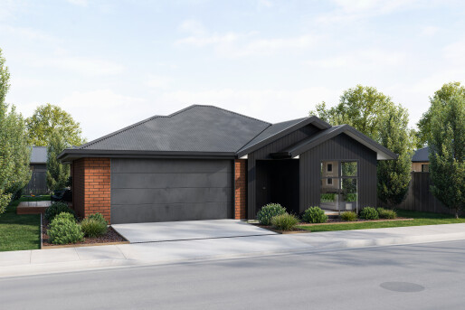 Lot 25 Pinewood Grange Render New Elevation Option 5 Midland Brick