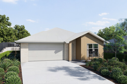 Lot 302 Arbor Green   Render New Elevation   Option 6   The Brickery 70 Series 1