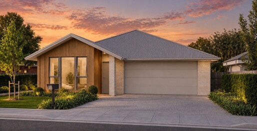 Lot 339 Earlsbrook   Render Modern Sunset Ranch Home