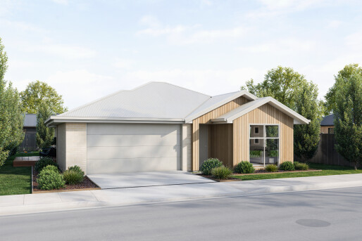 Lot 343 Arbor Green   Render New Elevation   Option 5   The Brickery 70 Series 1