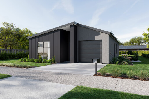 Lot 783 Arbor Green   Render Option 7 Rockcote Mid Grey & Axon All Black Final