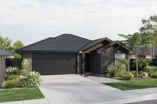 Lot 818 Arbor Green Render New Elevation Option 3 The Brickery 70 Series 1
